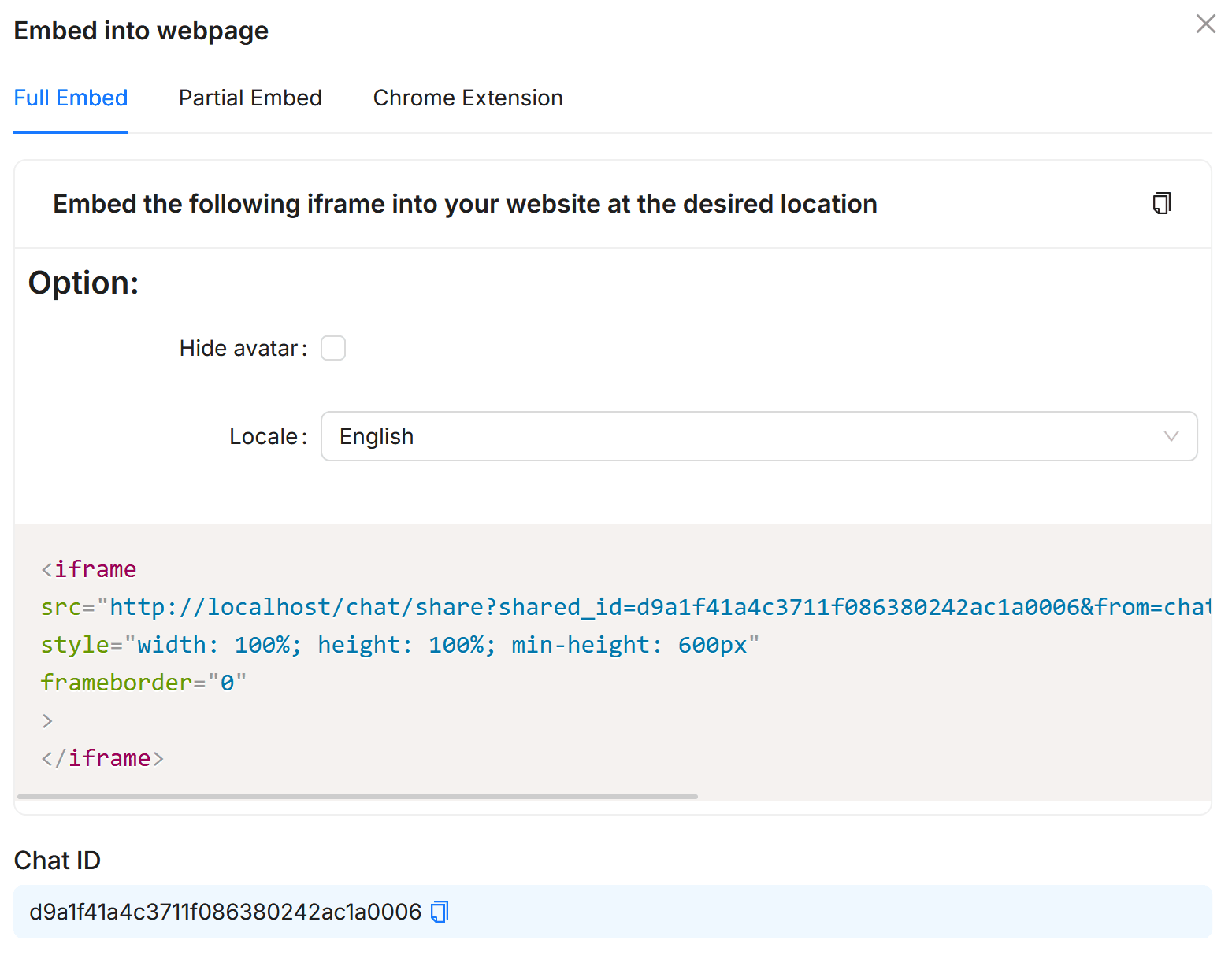 RAGFlow Embed Code